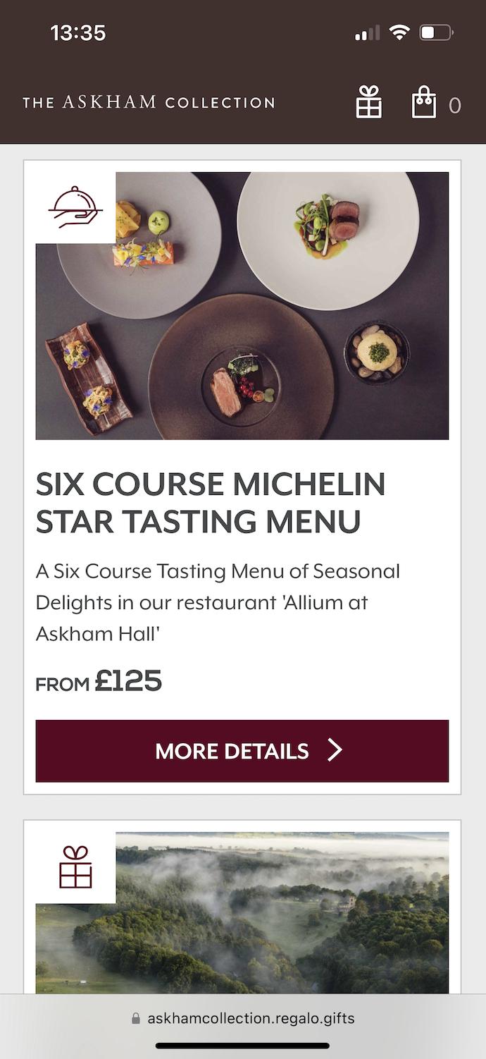 The Askham Collection Gift Vouchers